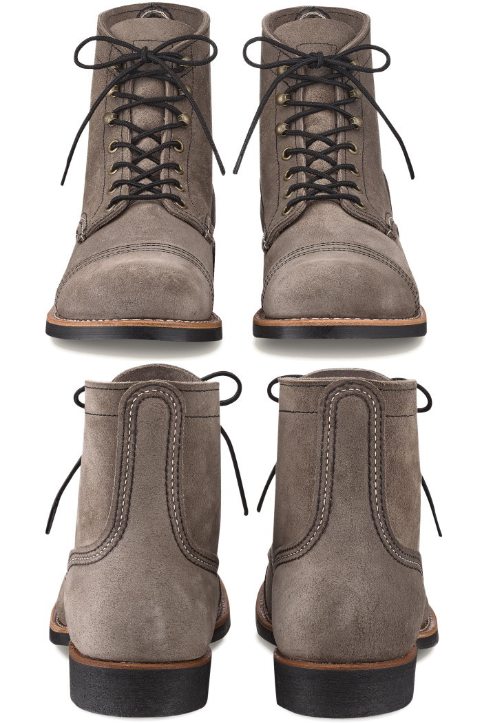 ��åɥ����� ���������� ���������󥸥㡼 ������ RED WING IRON RANGE IRON RANGER 8087 ��Slate "Muleskinner"�� �֡��� ��� ��ǥ����� �졼�����åץ֡��� ����åץȥ� ���졼�� �ߥ塼�륹���ʡ� ����֡���