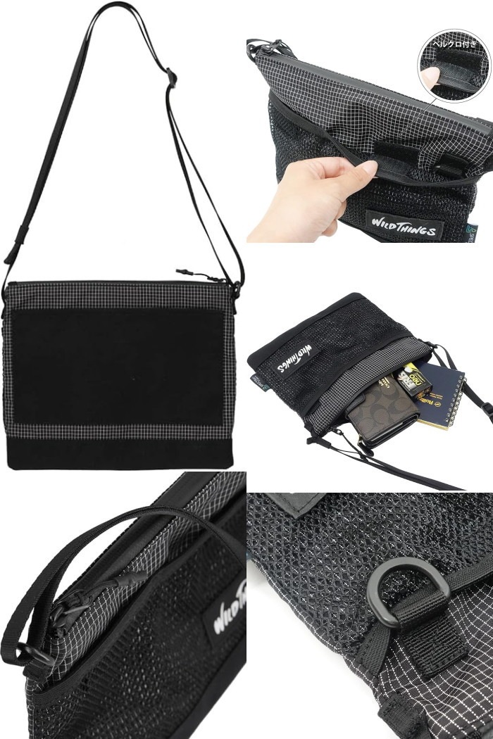 �磻��ɥ��󥰥� �����å��� WILD THINGS SACOCHE WT-380-1072 �������ȥХå� �ܥǥ��Хå� ��󥷥����� �ߥ˥������� ��� ��ǥ����� ��󥺥Хå� ι�� ������ �����ȥɥ�