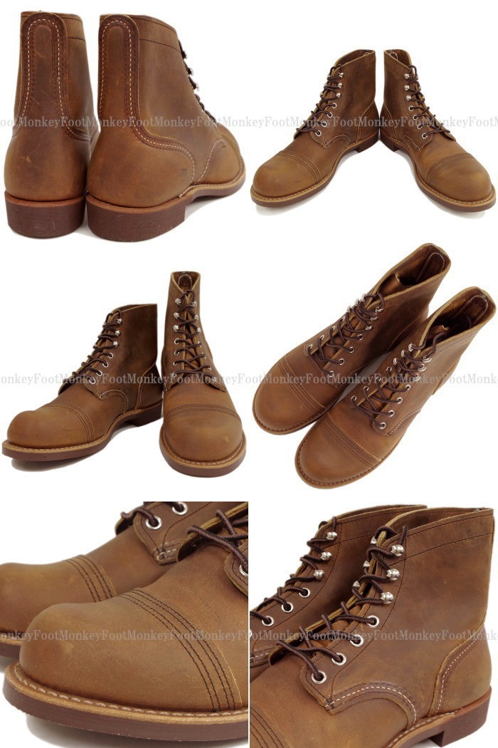 ��åɥ����� ������ RED WING 8085 ��Copper"Rought&Tough"�� IRON RANGE IRON RANGER ���åѡ� ��ա����� ���������� ���������󥸥㡼 ����åץȥ� Vibram �ӥ֥�� BOOTS ����֡��� ���