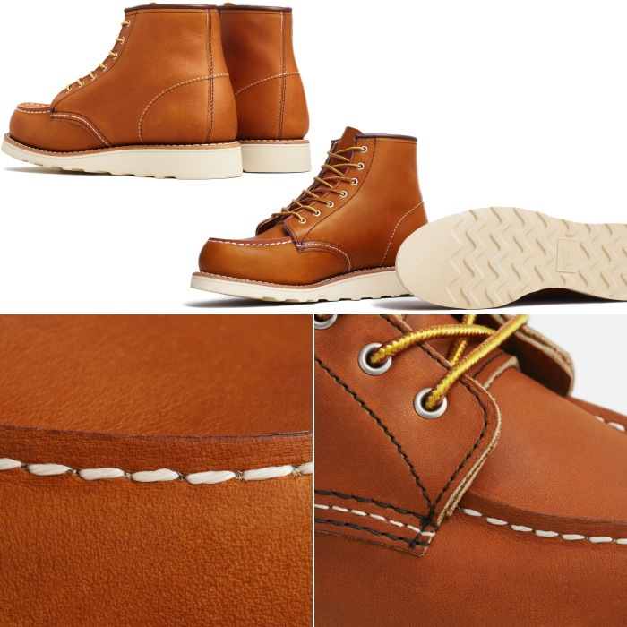 ��åɥ����� �֡��� ��ǥ����� �ܳ� RED WING 3375 ��Oro "Legacy"�� 6" Classic Moc ���� �쥬���� ���饷�å� ��å� ����֡��� ������å��奻�å��� �����ȥɥ� ������ ������桼�� ����ꥫ�� ������ ���� ��ɽ��