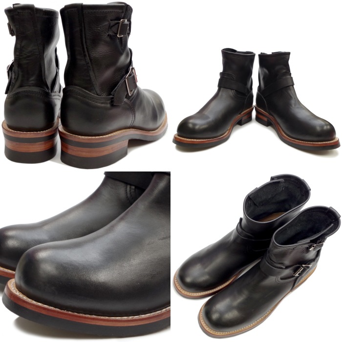 ��SALE��50��OFF�� �ԥ��ȥ�� ���󥸥˥��֡��� PISTOLERO 7"ENGINEER BOOTS 121-01 �֥�å� ���硼�ȥ��󥸥˥� ��� �ܳ� �֡��� ����֡��� ��������̵�� �ᥭ������ ����̵�� �ڤ������б���