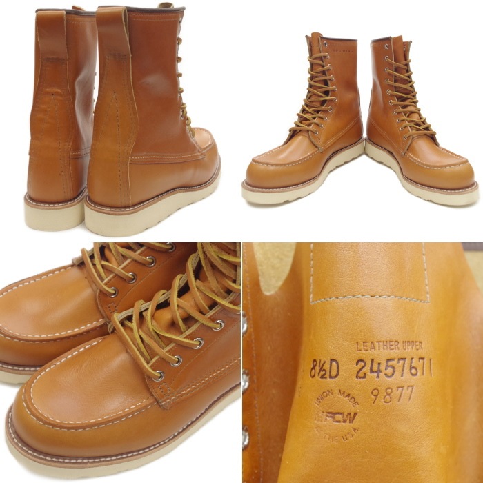 RED WING 9877 US8.5/26.5cm 7671 ȥåʡ åɡ ʪ եȥ꡼ å奻å 