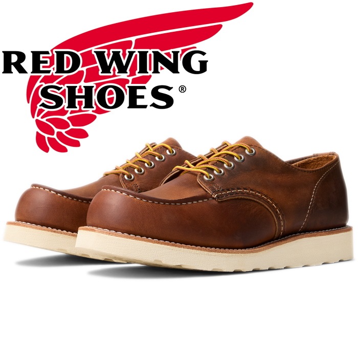 ��åɥ����� ������å����ե����� RED WING 8077 Copper Rough & Tough CLASSIC MOC OXFORD ���åѡ� ��ե���ɥ��� ���饷�å���å� ���å����ե����� �֡��� ��� �ܳ� ����֡��� �졼�����åץ֡��� ���ᥫ�� ����ꥫ�� ������