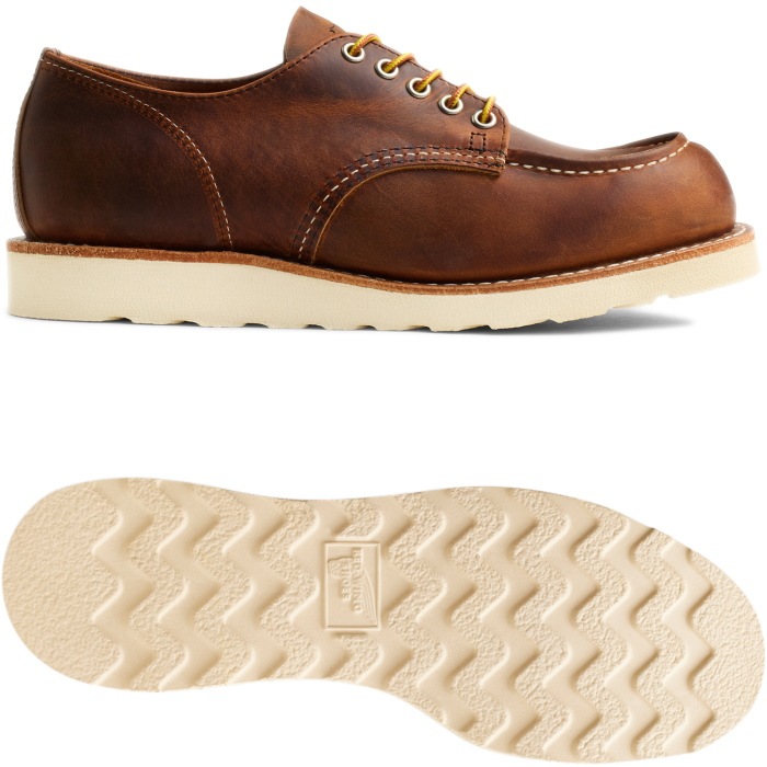 ��åɥ����� ������å����ե����� RED WING 8077 Copper Rough & Tough CLASSIC MOC OXFORD ���åѡ� ��ե���ɥ��� ���饷�å���å� ���å����ե����� �֡��� ��� �ܳ� ����֡��� �졼�����åץ֡��� ���ᥫ�� ����ꥫ�� ������