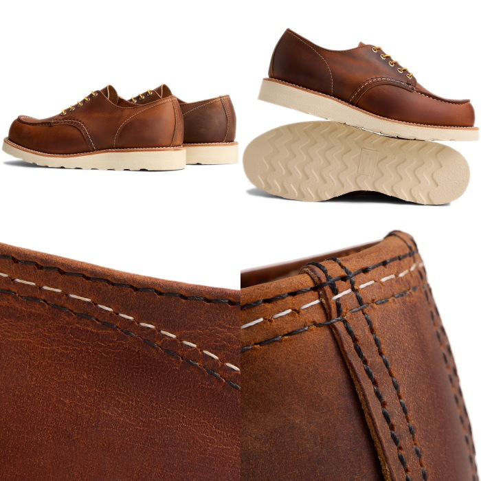 ��åɥ����� ������å����ե����� RED WING 8077 Copper Rough & Tough CLASSIC MOC OXFORD ���åѡ� ��ե���ɥ��� ���饷�å���å� ���å����ե����� �֡��� ��� �ܳ� ����֡��� �졼�����åץ֡��� ���ᥫ�� ����ꥫ�� ������