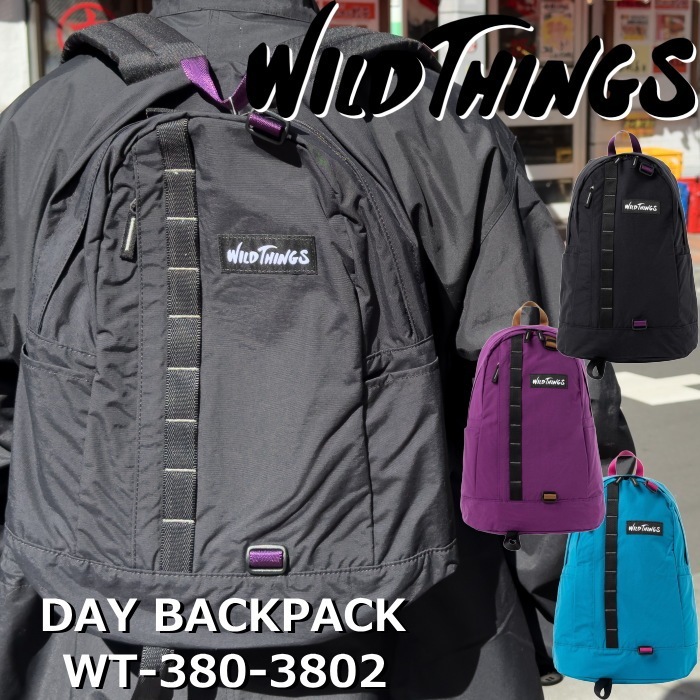 �磻��ɥ��󥰥� �Хå� WILD THINGS DAY BACKPACK WT-380-3802 �ǥ��Хå��ѥå� ��� ��ǥ����� ���å� �ӥ��ͥ����å� �̶� �̳� ι�� �ǥ��ѥå� ��󥺥Хå� �ӥ��ͥ� �����ȥɥ�