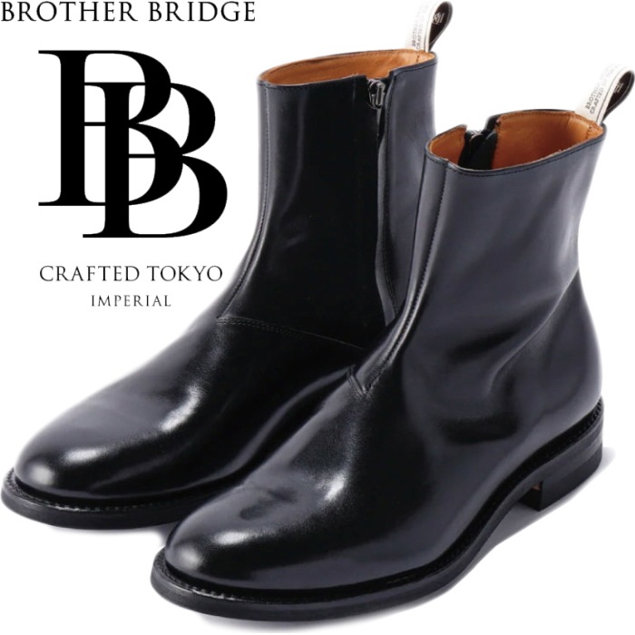 BROTHER BRIDGE JUDSON �֥饶���֥�å� ����ɥ��� BBB-S023 VINTAGE BLACK / CALF ������ơ����֥�å������� �����ɥ��åץ֡��� ��󥺥֡��� ��� �ܳ� ����֡��� �����ȥɥ� ������쥹 �����ɥ��å� ������ ���ե� �ץ쥼���