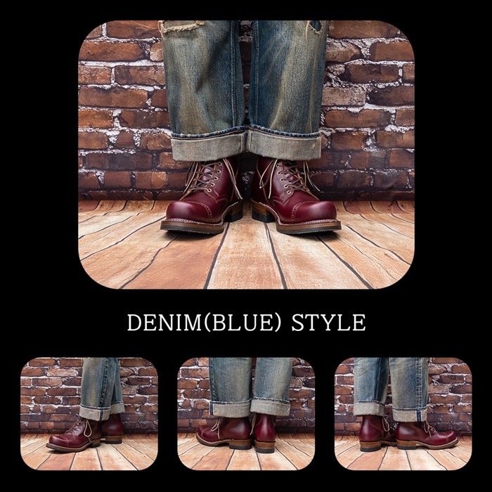 Locking Shoes by FootMonkey ���å��󥰥��塼�� �եåȥ�󥭡� CAP TOE LACE UP BOOTS TS-013 �磻�� ����åץȥ��졼�����åץ֡��� ����֡��� �ܳ� ��� ��� ��󥺥֡��� �����ȥɥ�