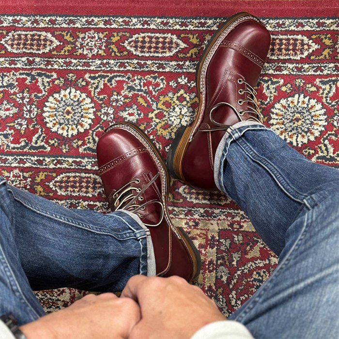 Locking Shoes by FootMonkey ���å��󥰥��塼�� �եåȥ�󥭡� CAP TOE LACE UP BOOTS TS-013 �磻�� ����åץȥ��졼�����åץ֡��� ����֡��� �ܳ� ��� ��� ��󥺥֡��� �����ȥɥ�