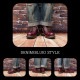 Locking Shoes by FootMonkey ���å��󥰥��塼�� �եåȥ�󥭡� CAP TOE LACE UP BOOTS TS-013 �磻�� ����åץȥ��졼�����åץ֡��� ����֡��� �ܳ� ��� ��� ��󥺥֡��� �����ȥɥ�