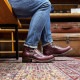 Locking Shoes by FootMonkey ���å��󥰥��塼�� �եåȥ�󥭡� CAP TOE LACE UP BOOTS TS-013 �磻�� ����åץȥ��졼�����åץ֡��� ����֡��� �ܳ� ��� ��� ��󥺥֡��� �����ȥɥ�