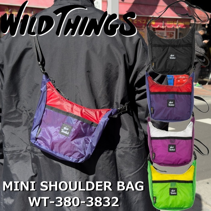 �磻��ɥ��󥰥� ���������Хå� WILD THINGS MINI SHOULDER BAG WT-380-3832 �������ȥХå� �ܥǥ��Хå� ��󥷥����� �ߥ˥������� ��� ��ǥ����� ��󥺥Хå� �����ȥɥ�
