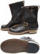 ROLLING DUB TRIO ROOTS ENGINEER 8.5 ������󥰥��֥ȥꥪ �롼�ĥ��󥸥˥� HORSEBUTT BLACK �ۡ����Хåȥ֥�å� ���󥸥˥��֡��� ��� �ܳ� �֡��� ����֡��� ������