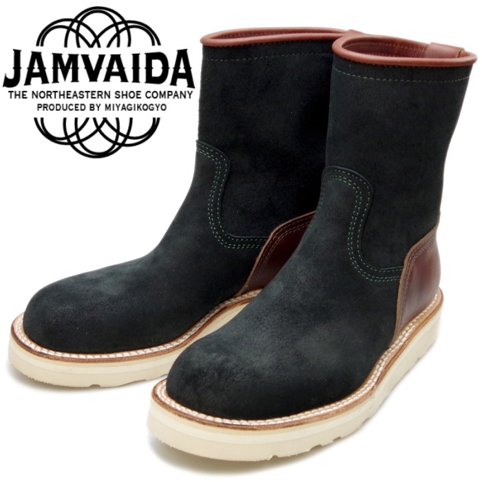 JAMVAIDA  Х JAM0204 BLACK SUEDE ڥ֡ ֡  ܳ ֡  󥸥˥֡ 