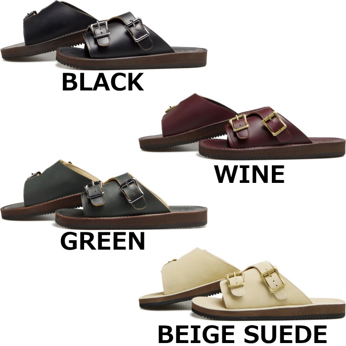 Locking Shoes by FootMonkey ���å��󥰥��塼�� �եåȥ�󥭡� DOUBLE MONK SANDALS TS-S-001 ���֥��󥯥������ �쥶��������� ������� ��� �� �쥶�� �����奢�� �����ȥɥ� ������ ��