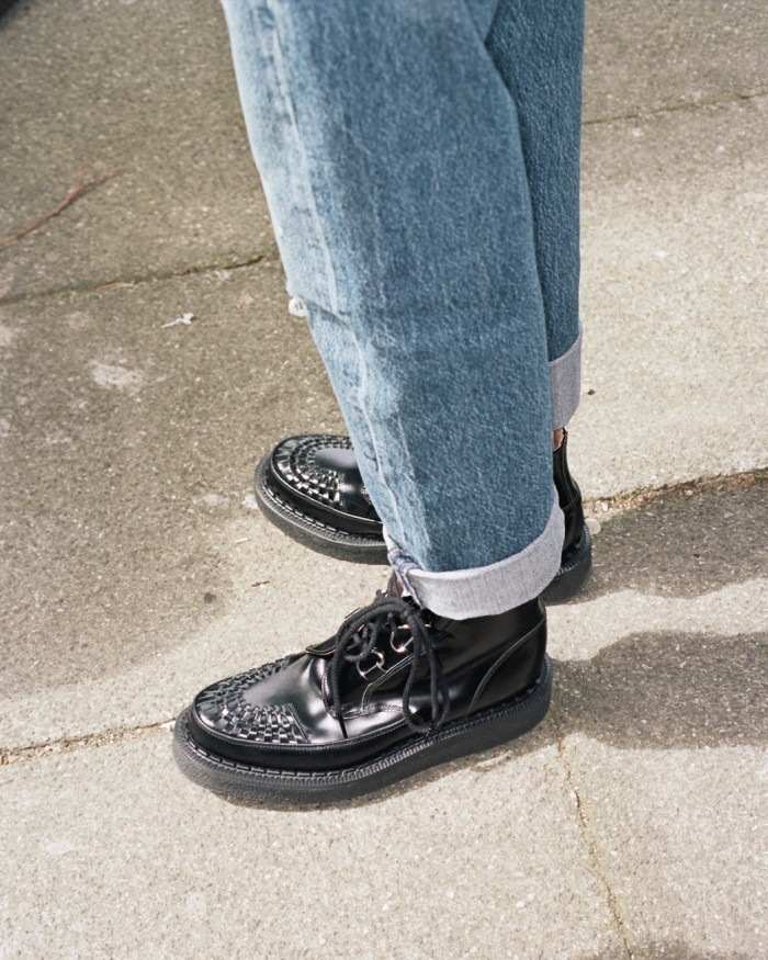 GEORGE COX GIBSON ���硼�����å��� ���֥��� SKIPTON BOOT �����åץȥ� ��С������� 13327 �֥�å� D��� NO.5������ ���꡼�ѡ������� ��� ��ǥ����� ���� �ܳ� �֡��� �����奢�� ������桼�� ������� ���󥰥����� �쥶���֡���