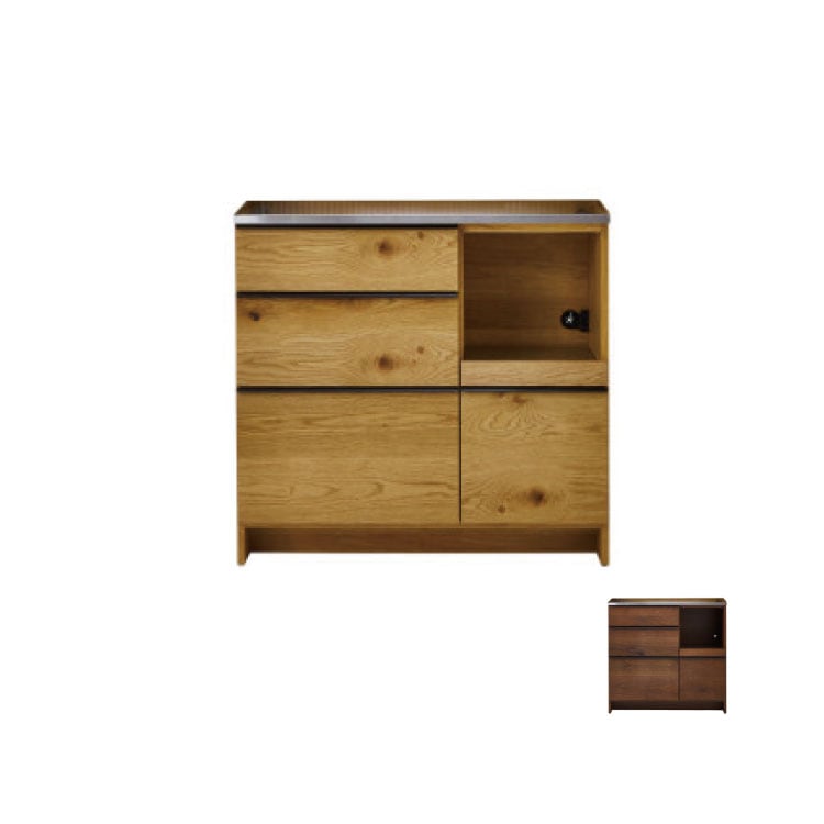 オウル Owl キッチンカウンター 幅100cm