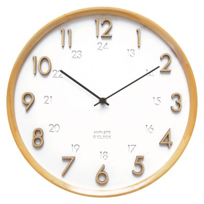掛け時計 エルコミューン アンパサンドファクトリー AMP Std Clock Carving Series|リビンググッズ|雑貨