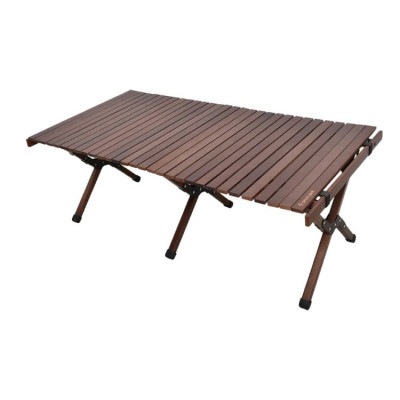 折りたたみテーブル Folding Wood Table Large Brown フォールディングウッドテーブルラージブラウン|アウトドア|雑貨