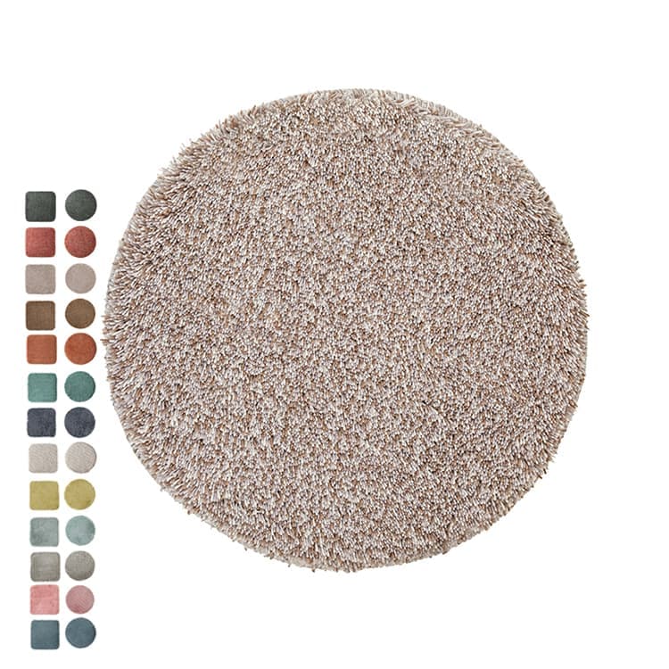 チェアパット 低反発シャギーチェアパッド Pale Mix NEK-090 NEK-091