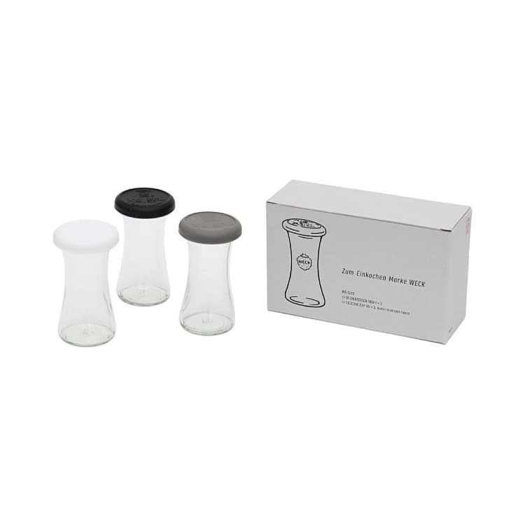 保存容器 WECK GIFTBOX DELIKATESSEN 100ml 3個セット WE-S213 ウェックギフトボックス