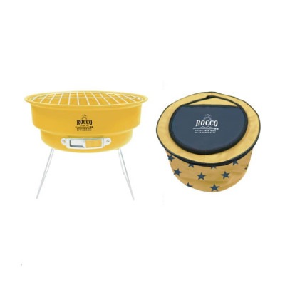 バーベキューコンロ ROCCO BBQ Set ロッコバーベキューセット おしゃれ 円形|アウトドア|雑貨