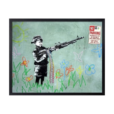 【在庫処分】アーティストポスター Banksy No Parking バンクシー ノーパーキング