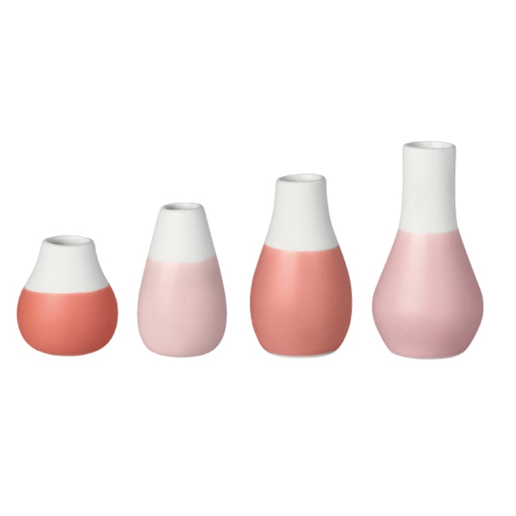 フラワーベース Mini Pastel Vases Set Of 4pcs ミニパステルベースセット4個セット