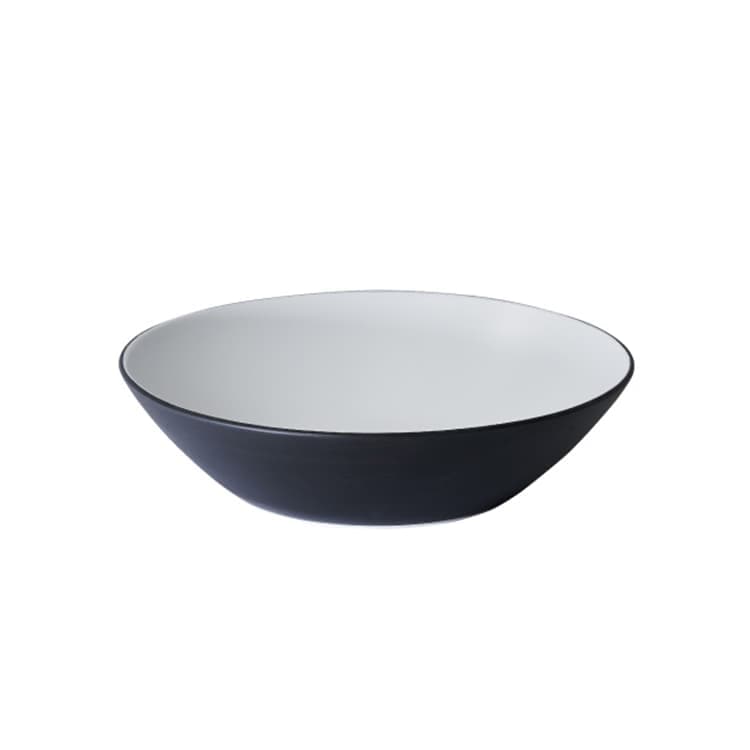 【在庫処分】有田焼 カキグロ ボウル LL グレー ブラック / Arita Jiki Kakiguro Bowl LL Gray Black