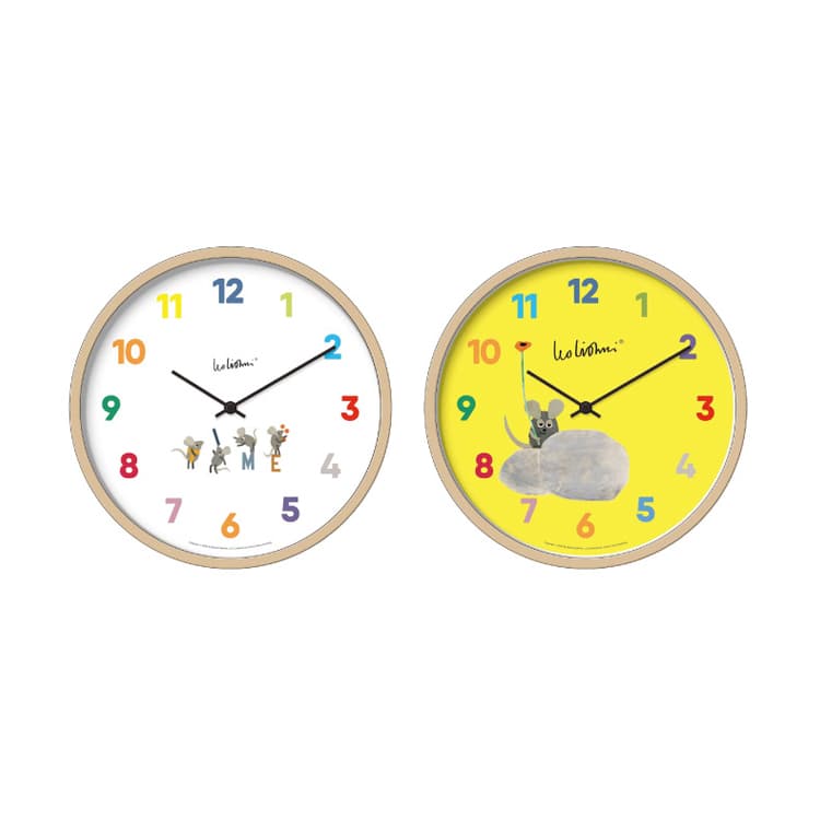 掛け時計 Leo Lionni Time Frederick レオ・レオニ ウォールクロック タイムフレドリック