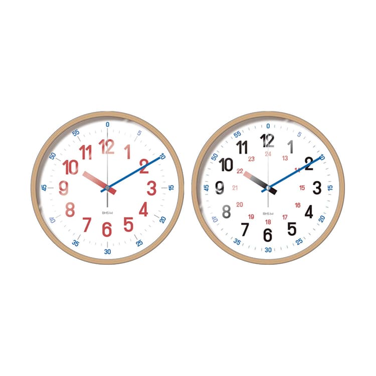 掛け時計 Bauhaus Fonts Wall Clock 【Reross Quadratic】 バウハウス フォンツウォールクロック