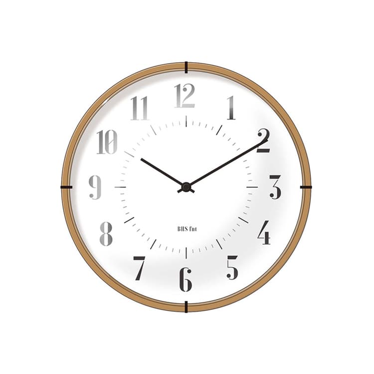 掛け時計 Bauhaus Fonts Wall Clock 【Xants 】バウハウス フォンツウォールクロック