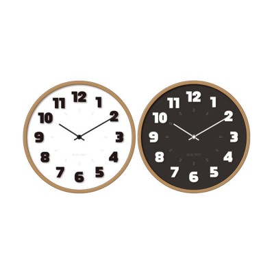 掛け時計 Bauhaus Fonts Wall Clock 【Alfarn】 バウハウス フォンツウォールクロック|リビンググッズ|雑貨
