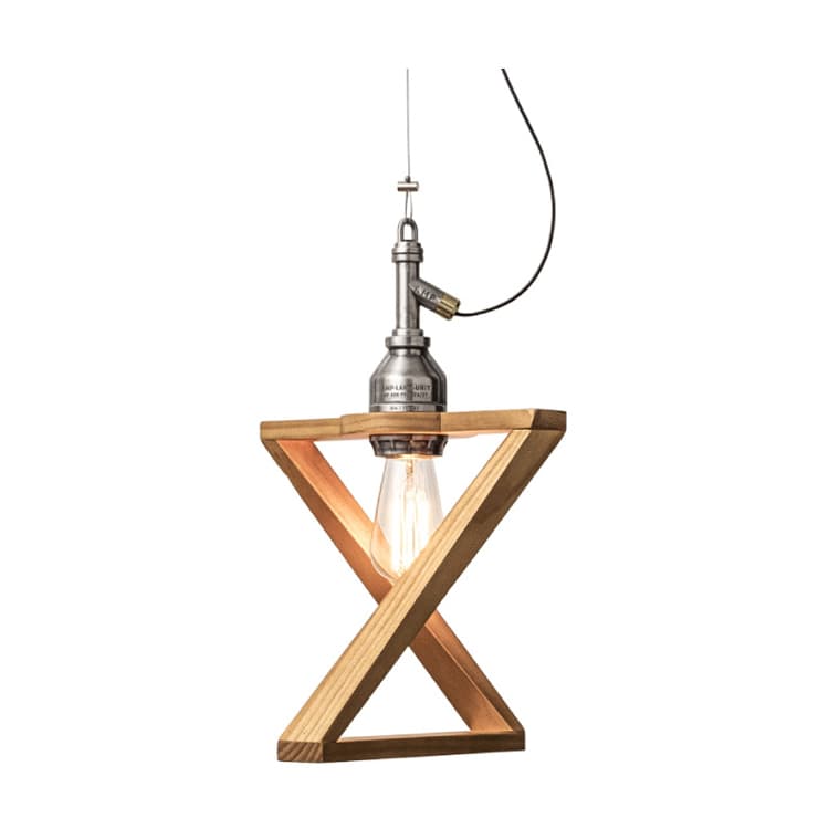 木製ペンダントライト duo ワイヤーコード / AMP WOODEN SHADE LAMP DUO WIRE / AMP-L014 