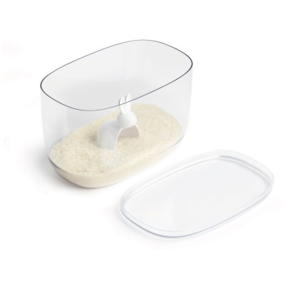 ライスコンテナ7L 米櫃 BELLA BUNNY RICE CONTAINER7L & SCOOP べラバニ−ライスコンテナ スコップ|キッチン|雑貨