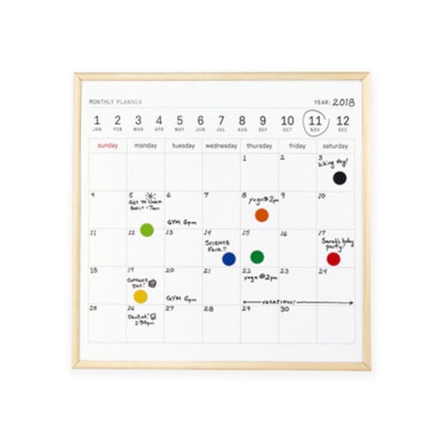 スケジュールボード White Board Calendar 