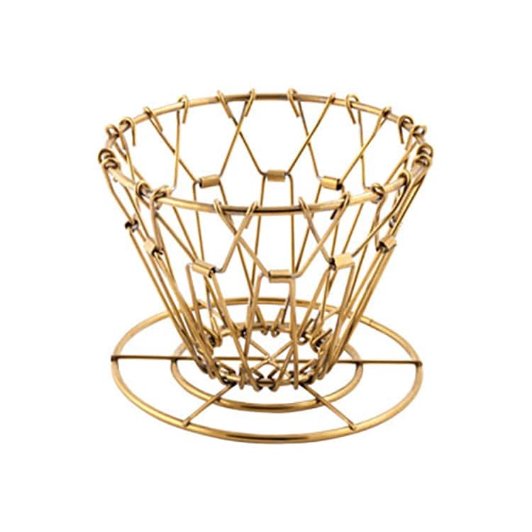 コーヒードリッパー Brass Collapsible Coffee Dripper ブラスコラプシブルコーヒードリッパー KCU170