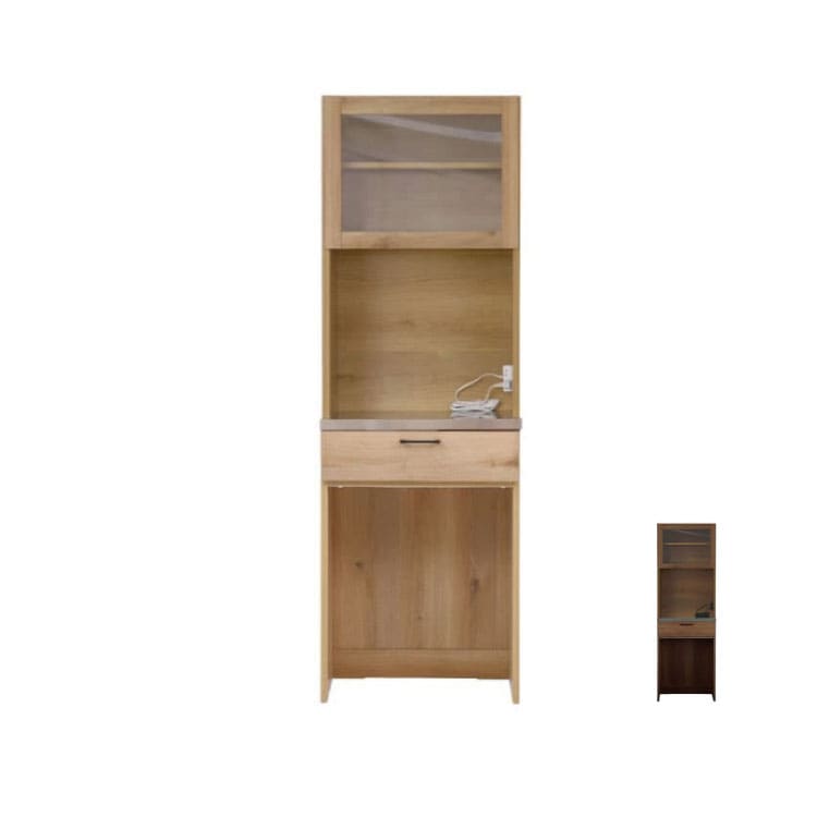 クレア Claire キッチンボード オープンタイプ ダスト収納付き 国産 モイス付 幅60cm