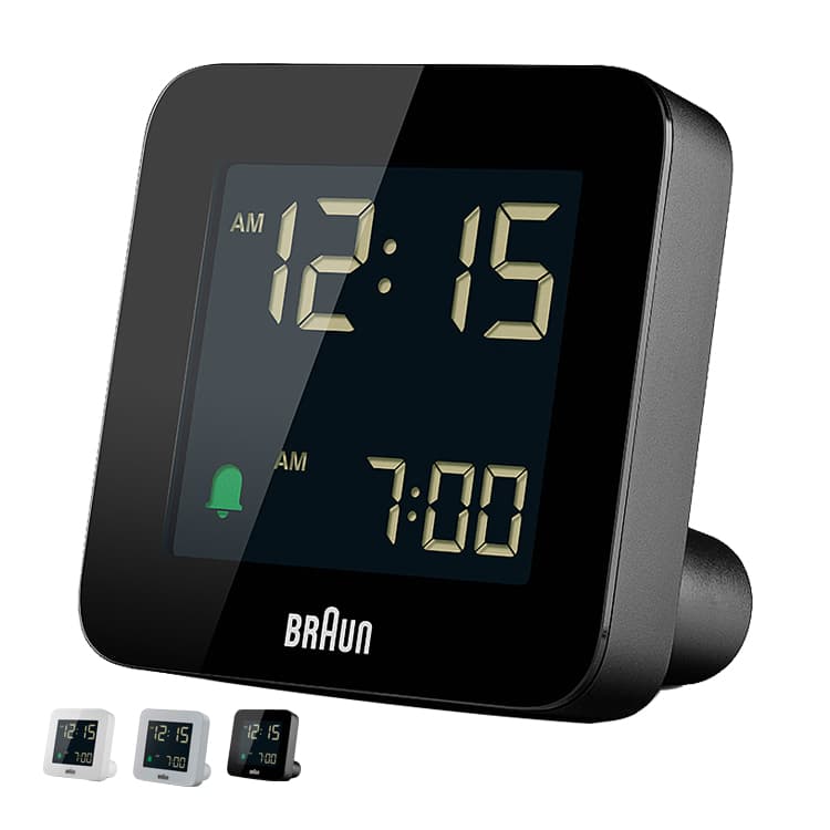 【在庫処分】デジタル目覚まし時計 BRAUN BC09 Digital Clock