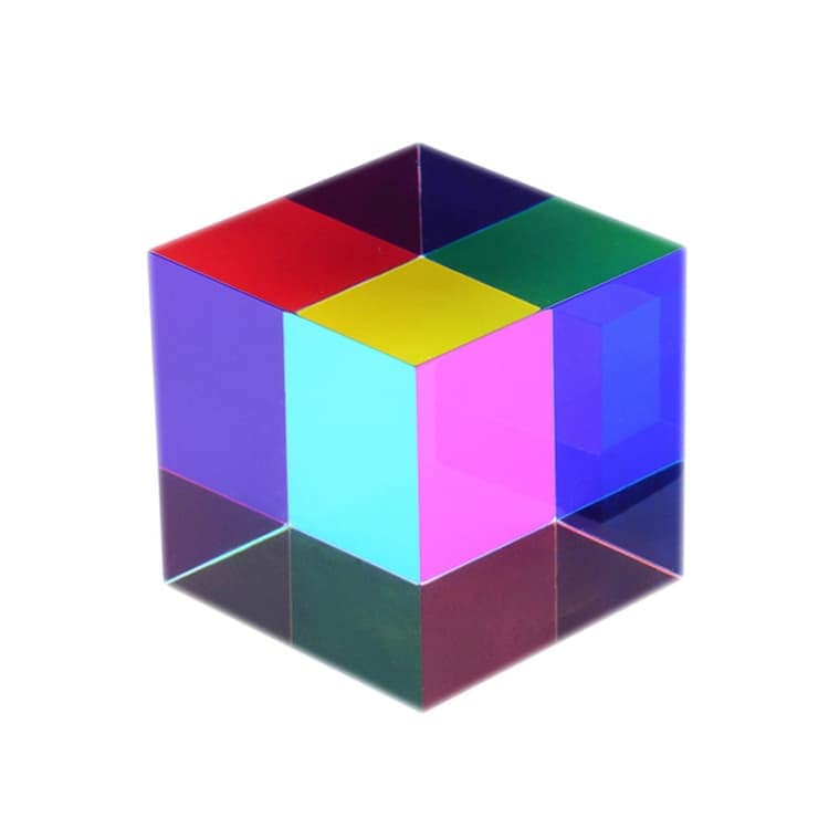 オブジェ The Original Cmy Cube 50mm オリジナル Cmy キューブ 50mm