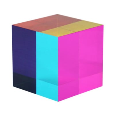 オブジェ The Original CMY Cube 95mm オリジナル CMY キューブ 95mm|リビンググッズ|雑貨