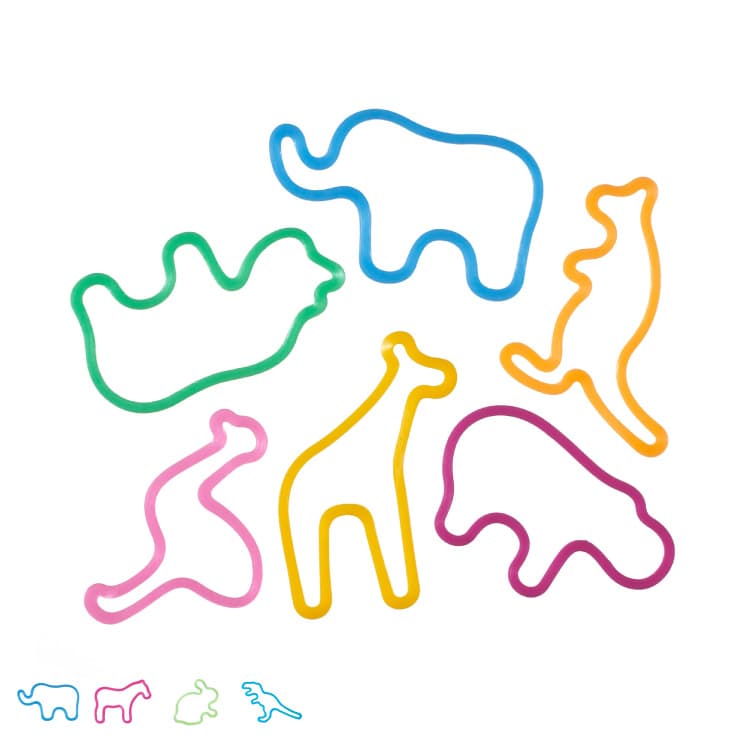 アニマルラバーバンド Gift BOX 輪ゴム