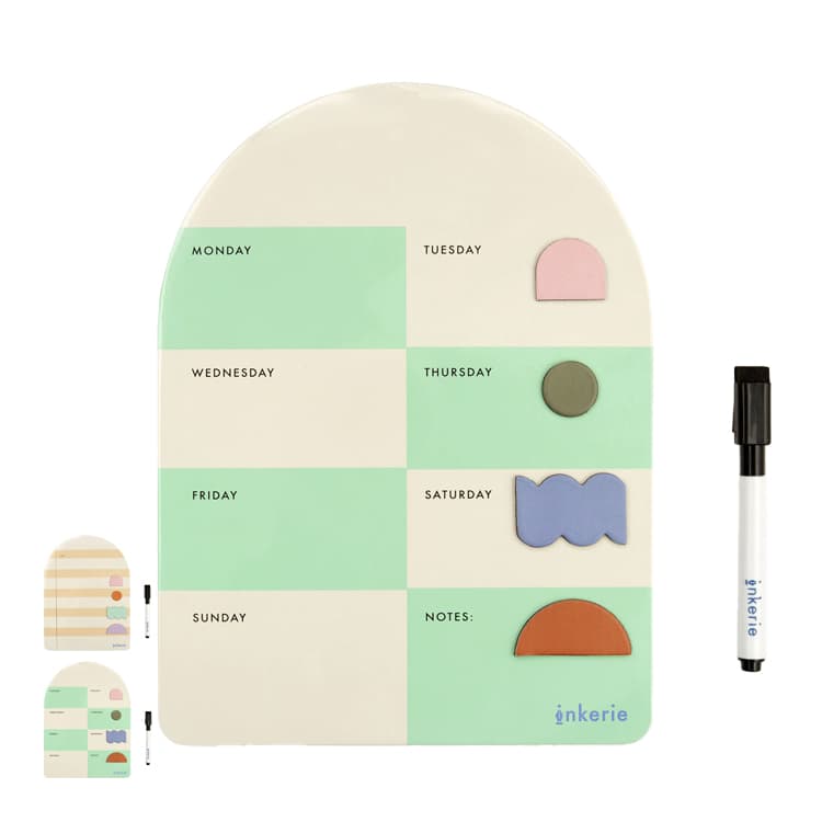 スケジュールボード Magnetic Dry Erase Weekly Memo Board / List Memo Board