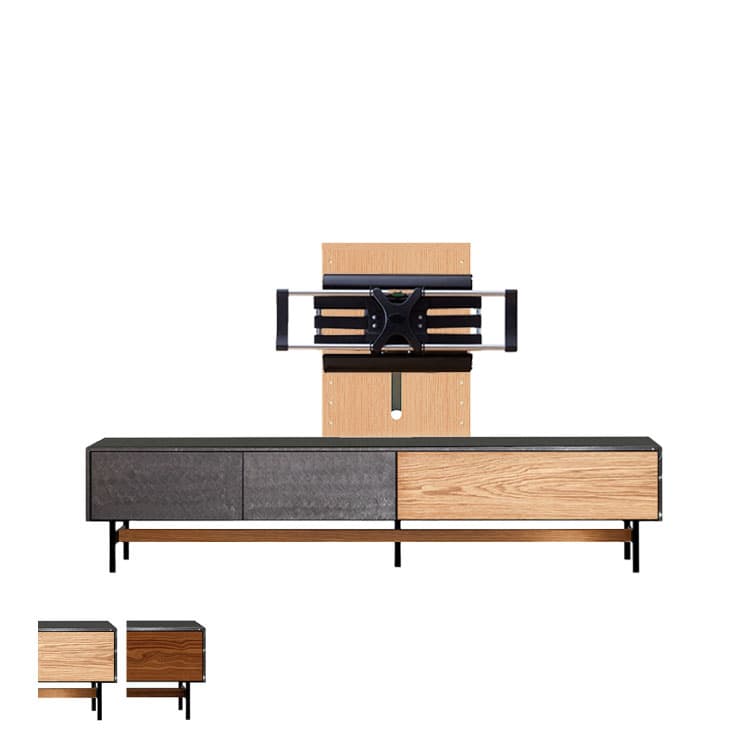 アルヴィン Alvin ロータイプ壁掛けテレビボード 200cm