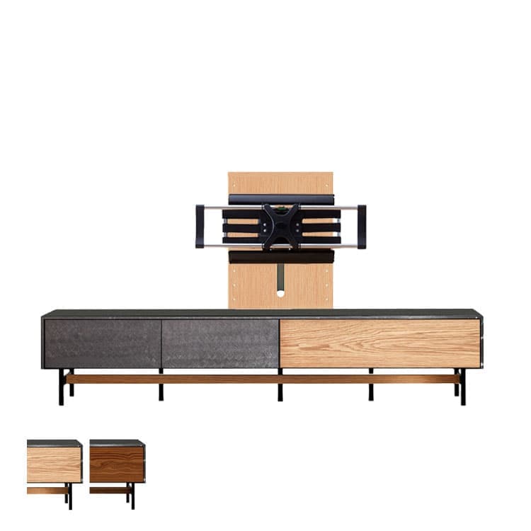 アルヴィン Alvin ロータイプ壁掛けテレビボード 220cm