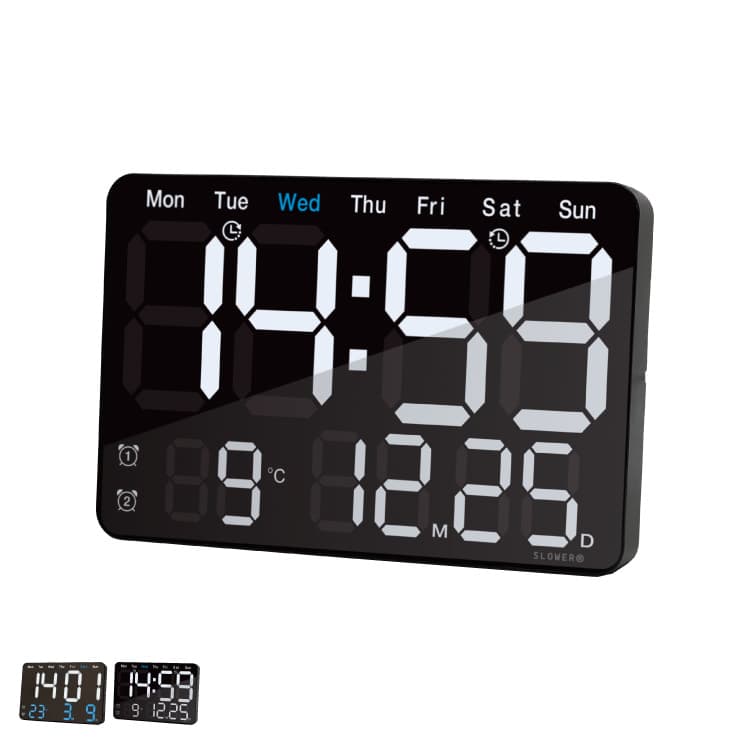 LED DIGITAL CLOCK Viento デジタルクロック ビエント