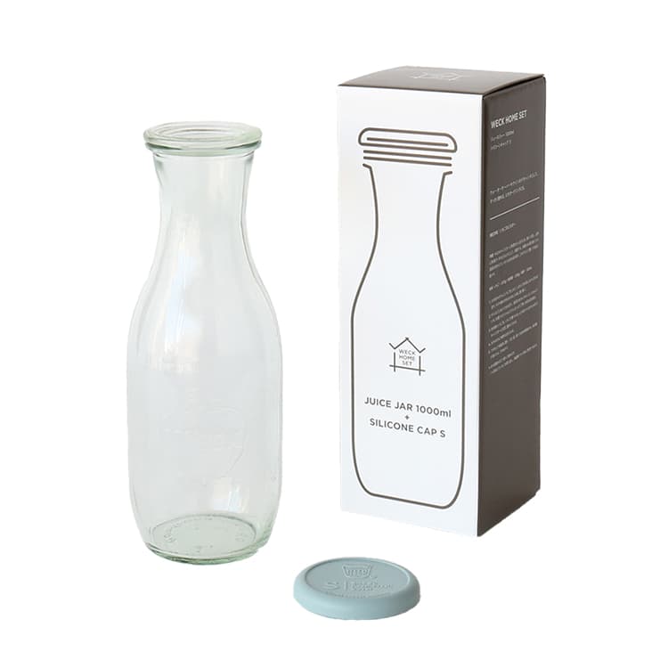 保存容器 WECK Home Set Juice Jar 1000ml set WE-S232 ウェック ホームセット