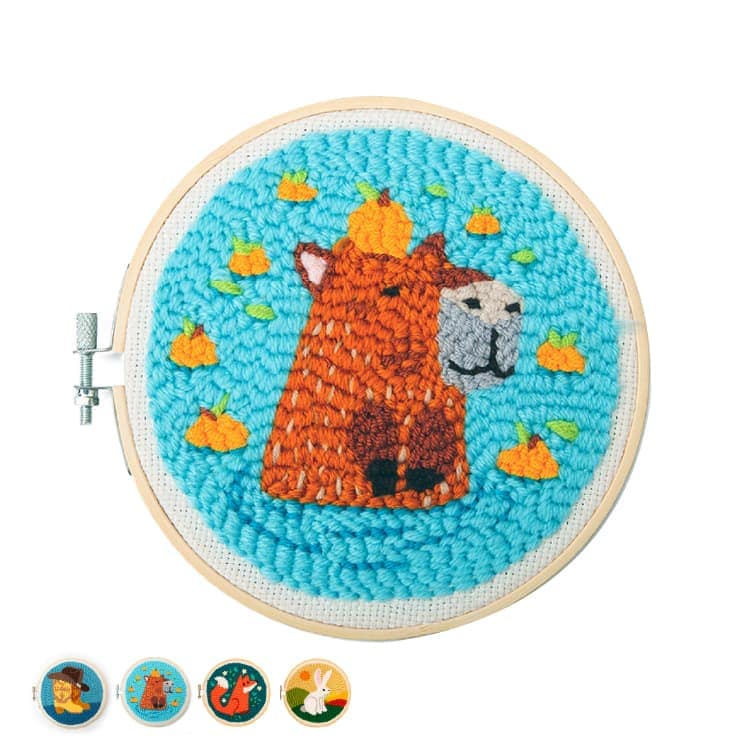 刺繍キット パンチ ニードル キット Punch Needle Kit