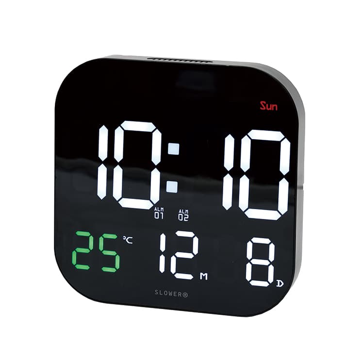 デジタル時計 Led Thermo Alert Clock Tierra SLW415 Ledサーモアラートクロック ティエラ