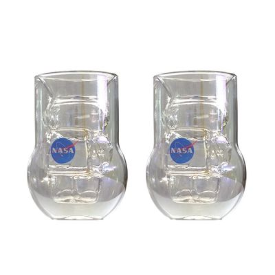 NASA ナサ アストロノーツ ダブルウォールグラス 2個セット